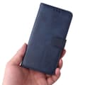 Miniatyrbillede 6 af 11: SKALO Xiaomi Redmi Note 12 Pro 5G Flip Cover m. pung i PU-læder - Blå
