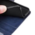 Miniatyrbillede 9 af 11: SKALO Xiaomi Redmi Note 12 Pro 5G Flip Cover m. pung i PU-læder - Blå