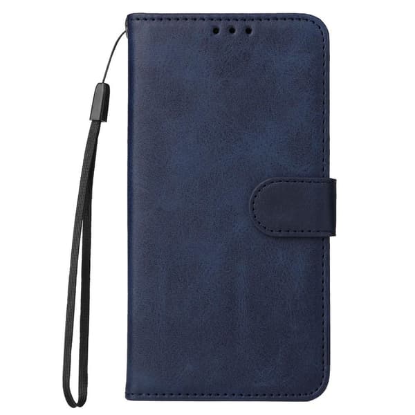 SKALO Xiaomi Redmi Note 12 Pro 5G Flip Cover m. pung i PU-læder - Blå