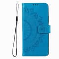 Pikkukuva 4 / 5: SKALO Xiaomi Redmi Note 12 Pro 5G Mandala lompakkokotelo - Sininen