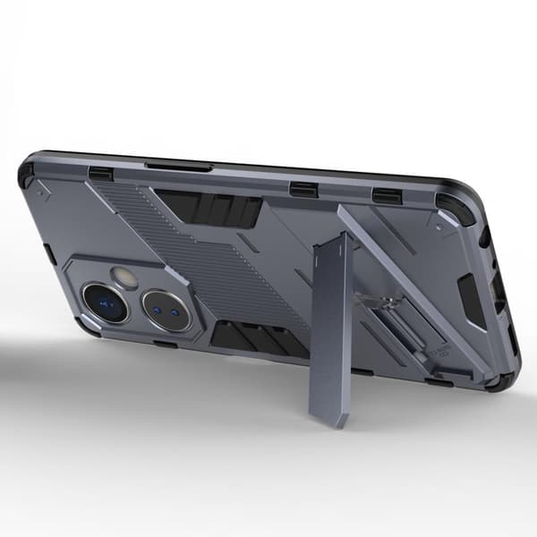 SKALO OnePlus Nord CE 3 Lite 5G Hybrid BIBERCAS Cover - Mørkeblå