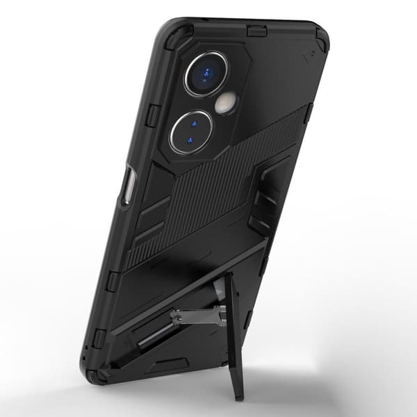 SKALO OnePlus Nord CE 3 Lite 5G Hybrid BIBERCAS Cover - Sort