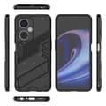 Miniatyrbillede 8 af 8: SKALO OnePlus Nord CE 3 Lite 5G Hybrid BIBERCAS Cover - Sort