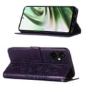 Miniatyrbillede 3 af 6: SKALO OnePlus Nord CE 3 Lite 5G Mandala Butterfly Flip Cover - Mørk lilla