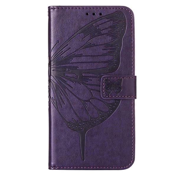 SKALO OnePlus Nord CE 3 Lite 5G Mandala Butterfly Flip Cover - Mørk lilla