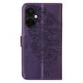 Miniatyrbillede 6 af 6: SKALO OnePlus Nord CE 3 Lite 5G Mandala Butterfly Flip Cover - Mørk lilla