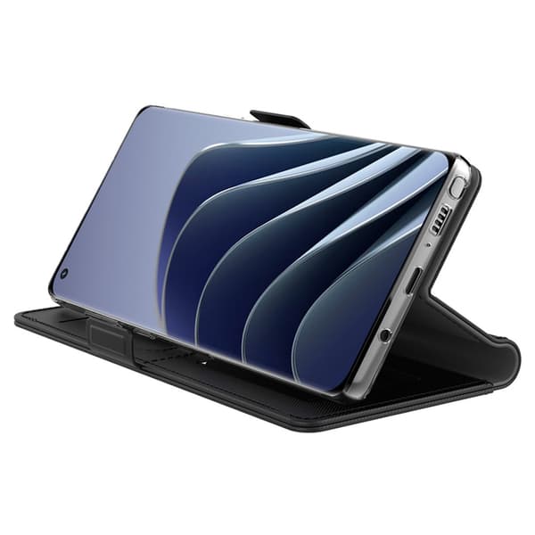 SKALO OnePlus Nord CE 3 Lite 5G Kortholder Mirror Flip Cover - Blå