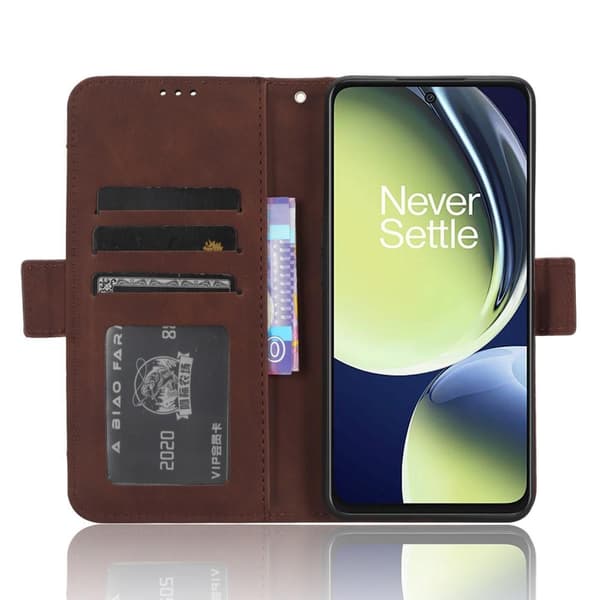 SKALO OnePlus Nord CE 3 Lite 5G 6-RUM Pungetaske - Brun