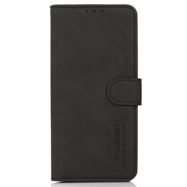 SKALO OnePlus Nord CE 3 Lite 5G KHAZNEH Lompakkokotelo PU-nahasta - Musta