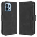 Pikkukuva 1 / 9: SKALO Motorola Edge 40 Pro 5G 6-lokeroa Lompakkokotelo - Musta