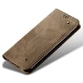 Miniatyrbillede 4 af 7: SKALO Xiaomi 13 Pro 5G Jeans Flip Cover - Khaki