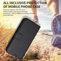 Pikkukuva 6 / 8: SKALO Motorola Moto G73 5G Premium Mini Rhombus Lompakkokotelo - Violetti