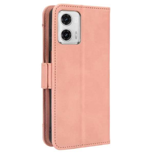 SKALO Motorola Moto G73 5G 6-FACK Plånboksfodral - Rosa