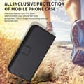 Miniatyrbillede 6 af 8: SKALO Motorola Moto G73 5G Premium Mini Rhombus Wallet Flip Cover - Brun