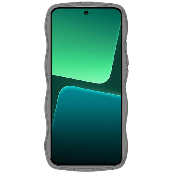 IMAK Xiaomi 13 5G Ekstra stærk Wave TPU-cover - Sort