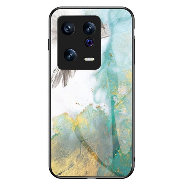 SKALO Xiaomi 13 5G Marmori karkaistu lasi TPU-suojakuori - #3