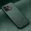 Pikkukuva 2 / 6: SKALO Xiaomi 13 5G X&E PU-nahka Suojakuori - Vihreä