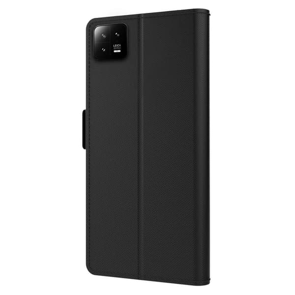 SKALO Xiaomi 13 5G Kortinhaltijan peililompakko - Musta