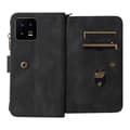 Pikkukuva 7 / 11: SKALO Xiaomi 13 5G Big Wallet 17-lokeroa Lompakkokotelo - Musta