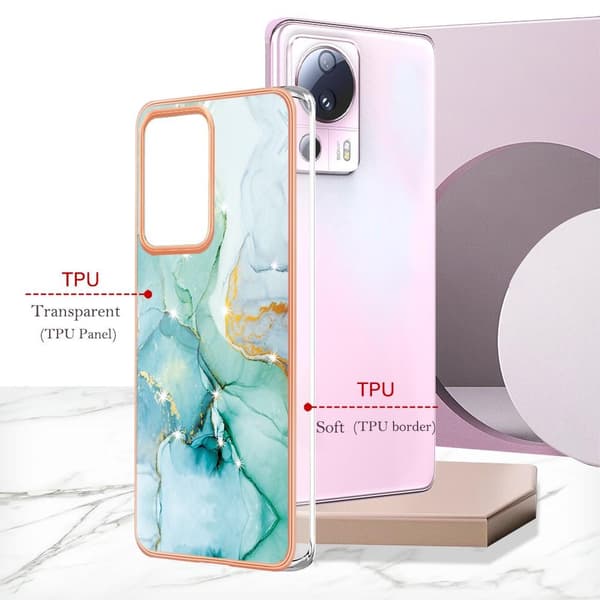 SKALO Xiaomi 13 Lite Marmor TPU-cover - #3