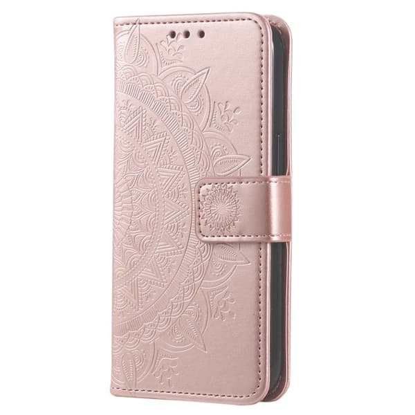 SKALO Xiaomi 13 Lite Mandala Plånboksfodral - Roséguld