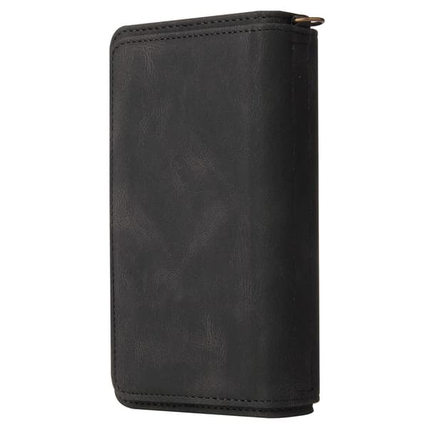 SKALO Xiaomi 13 Lite Big Wallet 17-lokeroa Lompakkokotelo - Musta