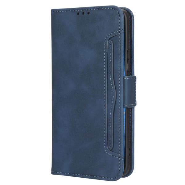 SKALO Xiaomi 13 Lite 6-lokeroa Lompakkokotelo - Sininen