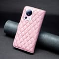Pikkukuva 6 / 8: SKALO Xiaomi 13 Lite BINFEN COLOR Tikattu Lompakko - Pinkki