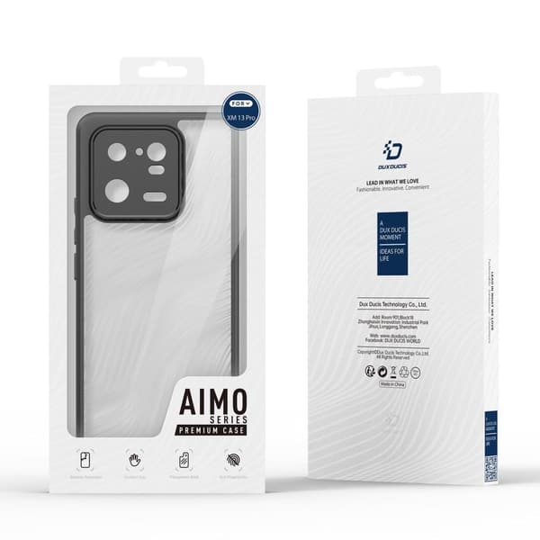 DUX DUCIS Xiaomi 13 Pro 5G Aimo Series Suojakuori - Musta