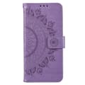 Miniatyrbillede 4 af 5: SKALO Motorola Moto G73 5G Mandala Flip Cover - Lilla