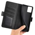 Pikkukuva 4 / 8: SKALO Motorola Moto G73 5G Premium Wallet Lompakkokotelo - Musta