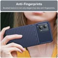 Pikkukuva 6 / 8: SKALO Motorola Moto G53 5G Twill TPU kuori - - Sininen