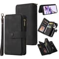 Miniatyrbild 1 av 7: SKALO Motorola Moto G23 4G Big Wallet 17-FACK Plånboksfodral - Svart