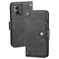 Pikkukuva 1 / 4: SKALO Motorola Moto G23 4G IDEWEI Lompakkokotelo PU-nahkaa - Musta