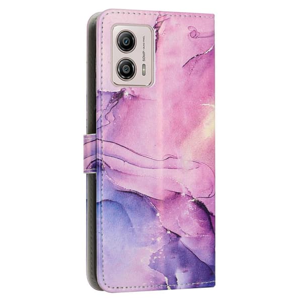 SKALO Motorola Moto G23 4G Marmor 3D Plånboksfodral