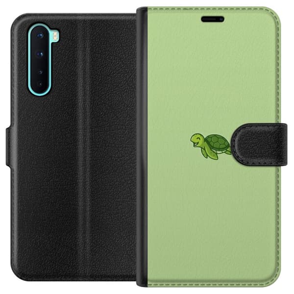 OnePlus Nord Lommeboketui Sköldpadda