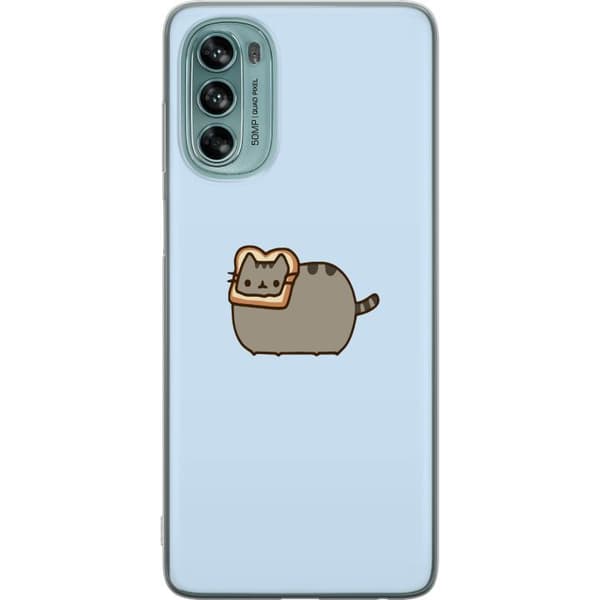 Motorola Moto G62 5G Läpinäkyvä kuori Cat Loaf