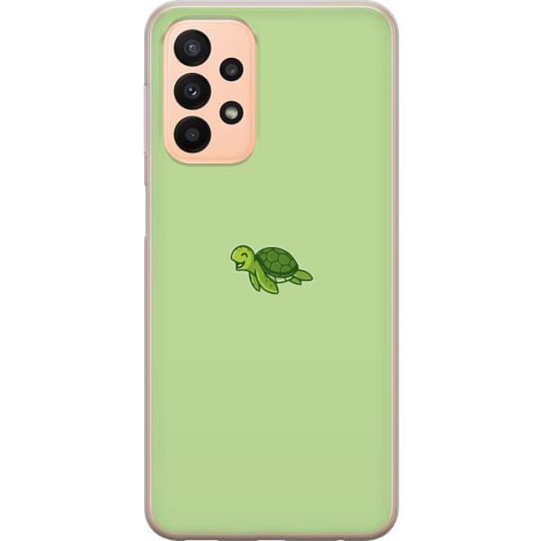 Samsung Galaxy A23 Gennemsigtig cover Sköldpadda