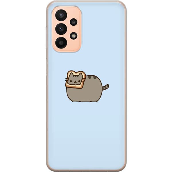 Samsung Galaxy A23 5G Gennemsigtig cover Cat Loaf
