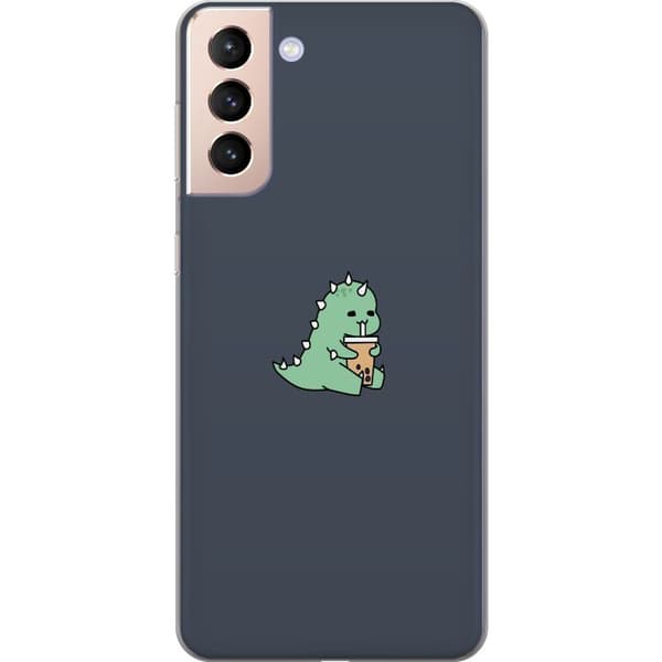 Samsung Galaxy S21 Gjennomsiktig deksel Dinosaurie