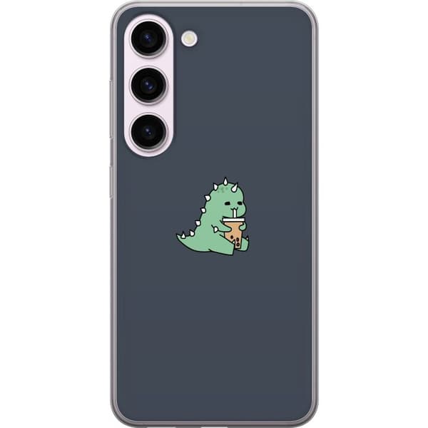 Samsung Galaxy S23 Gjennomsiktig deksel Dinosaurie