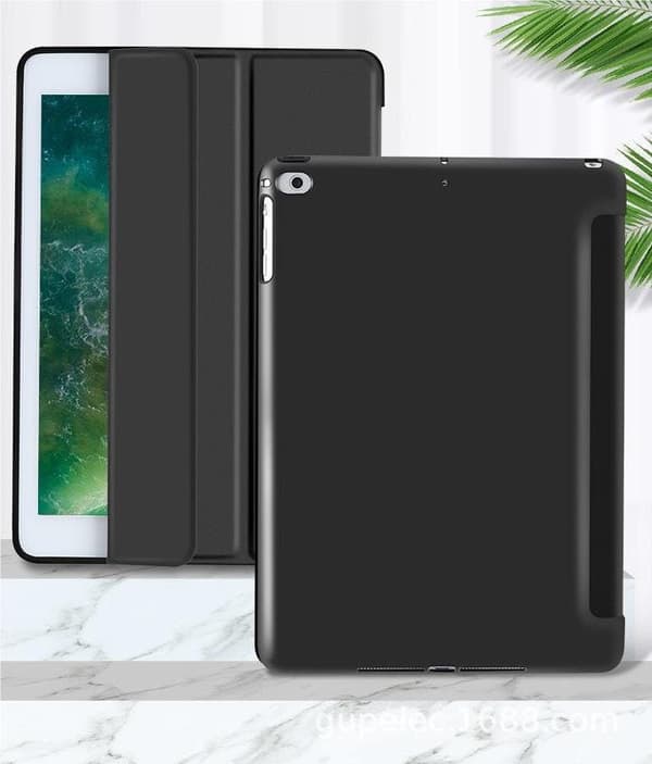 iPad 6/5 generasjons etui sammenleggbar svart