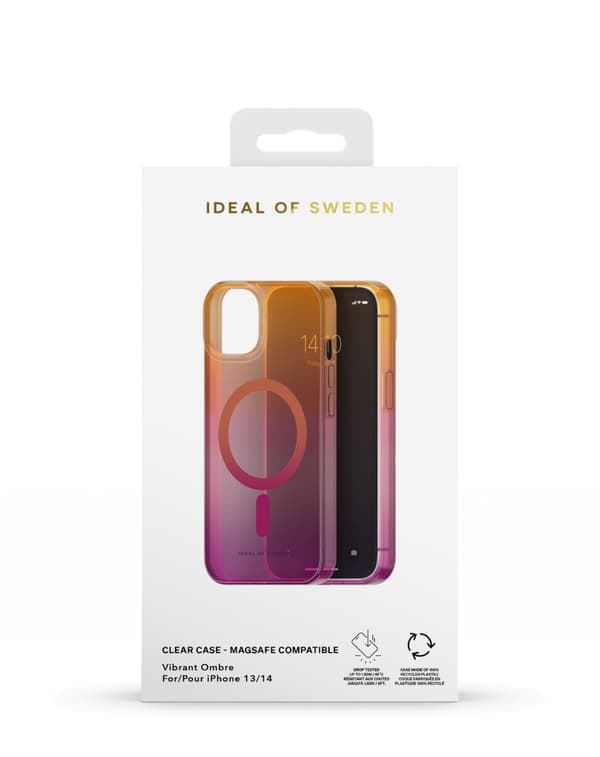 Clear Case MagSafe iPhone 13 / 14 Vibrant Ombre
