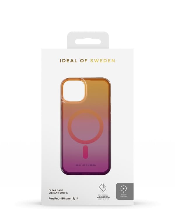 Clear Case MagSafe iPhone 13 / 14 Vibrant Ombre