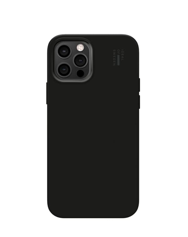 Silicone Case iPhone 12 / 12 Pro Black