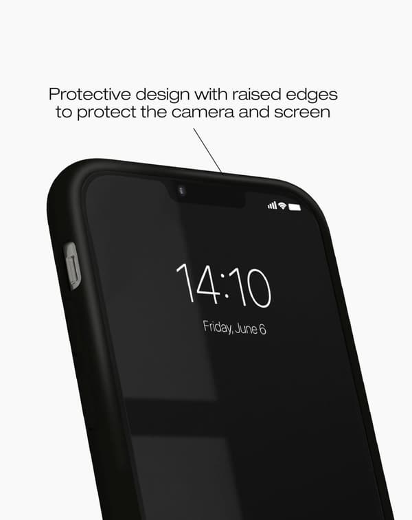 Silicone Case iPhone 12 / 12 Pro Black