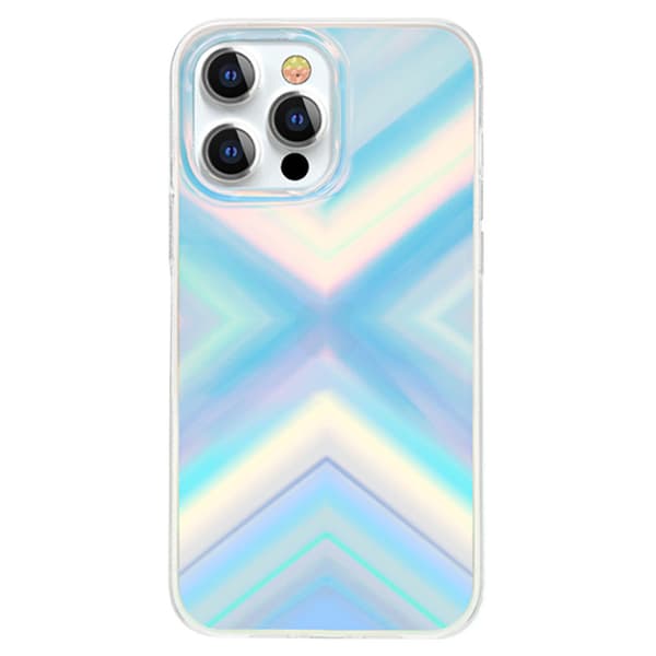 Kingxbar Streamer -sarjan ylellinen tyylikäs kotelo iPhone 13 Pro Bluelle