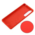 Miniatyrbild 3 av 5: Liquid silikon skal Sony Xperia 10 V - China Red
