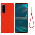 Miniatyrbild 2 av 5: Liquid silikon skal Sony Xperia 10 V - China Red