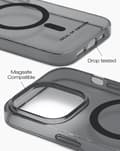 Pikkukuva 11 / 11: Clear Case MagSafe iPhone 14 Pro Tinted Black